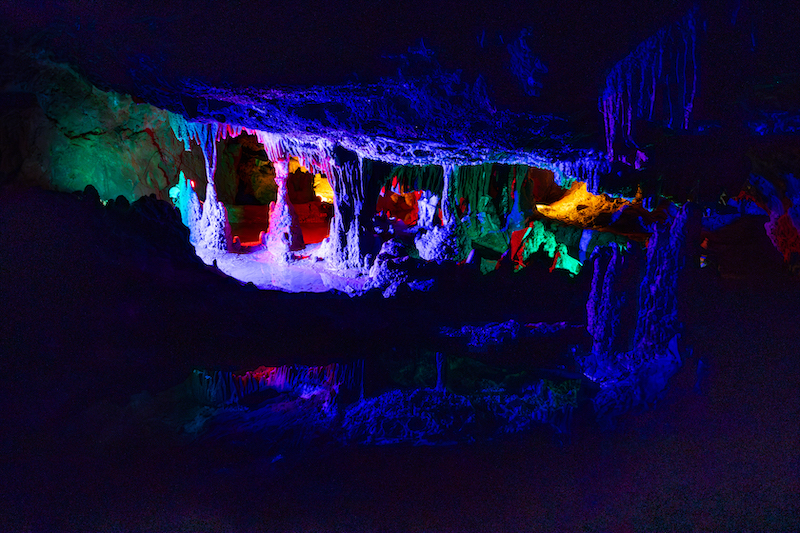 Subterranean sound at Grand Caverns.